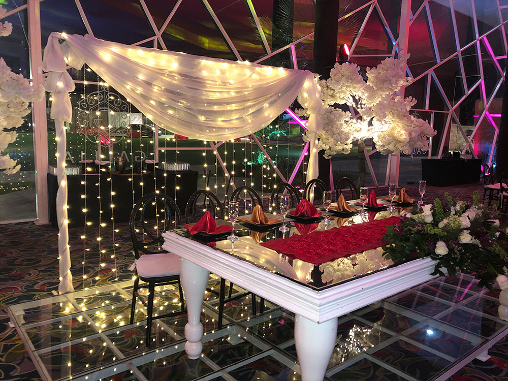 Salón de eventos para quince años