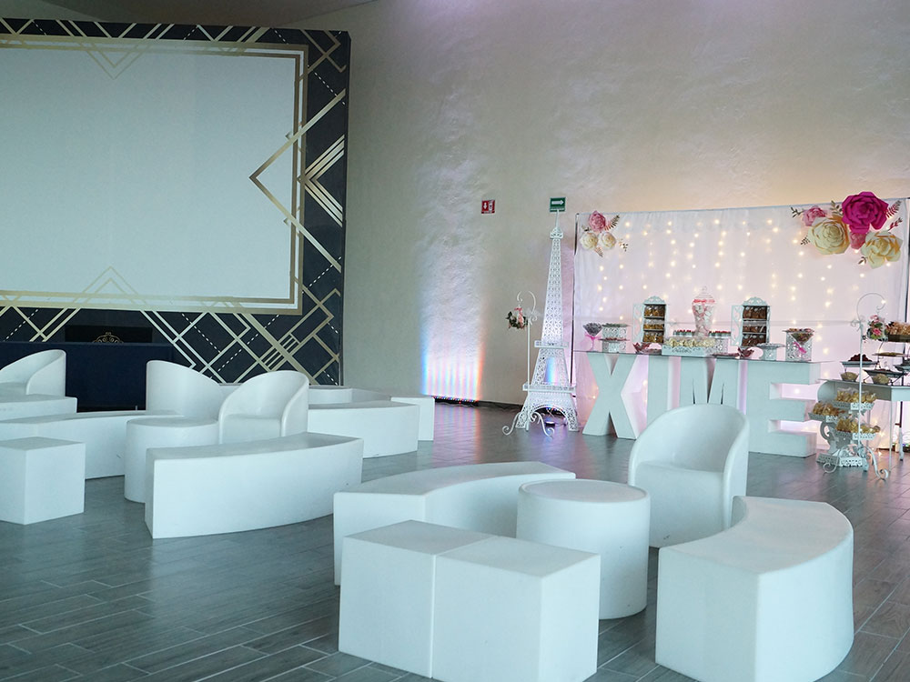 Salón de eventos para quince años