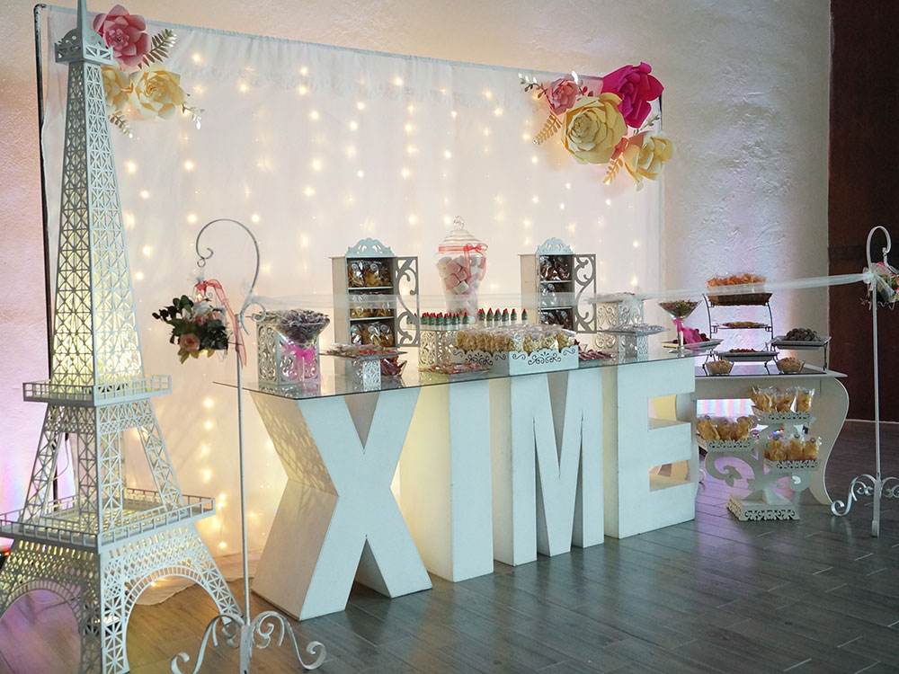 Salón de eventos para quince años