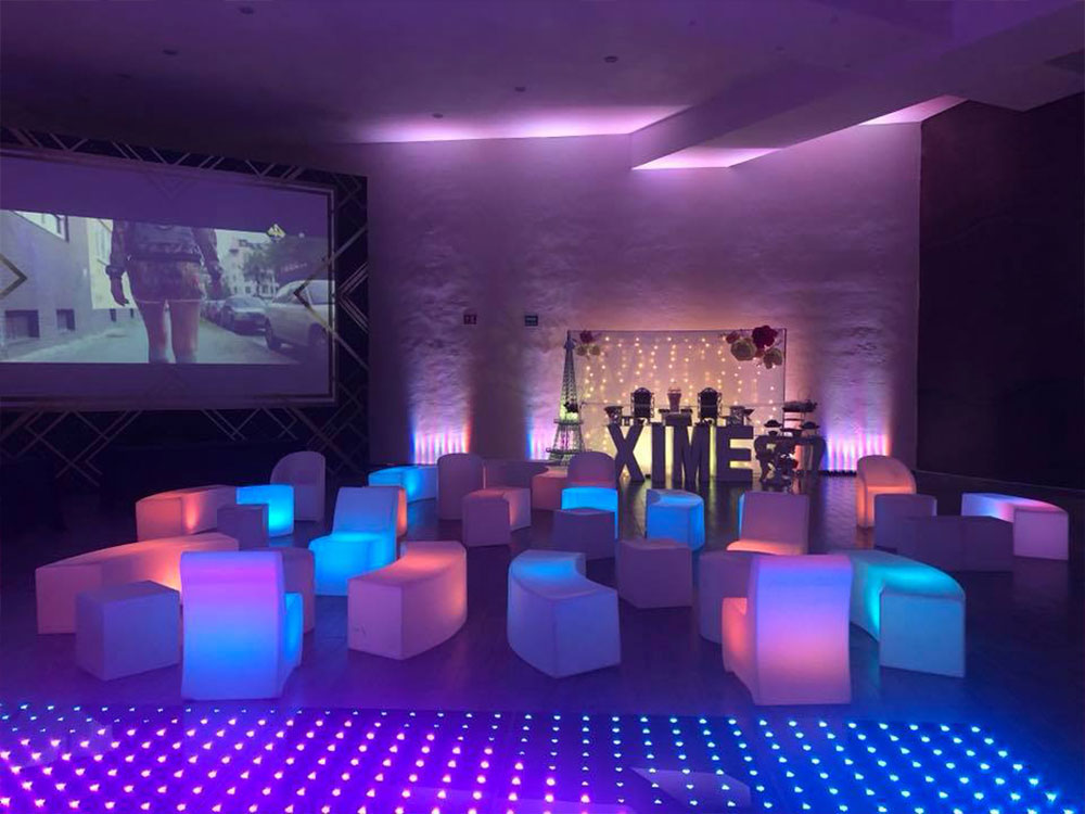 Salón de eventos para quince años